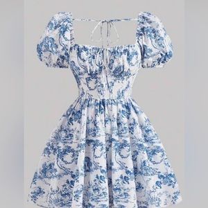 New shein white dress